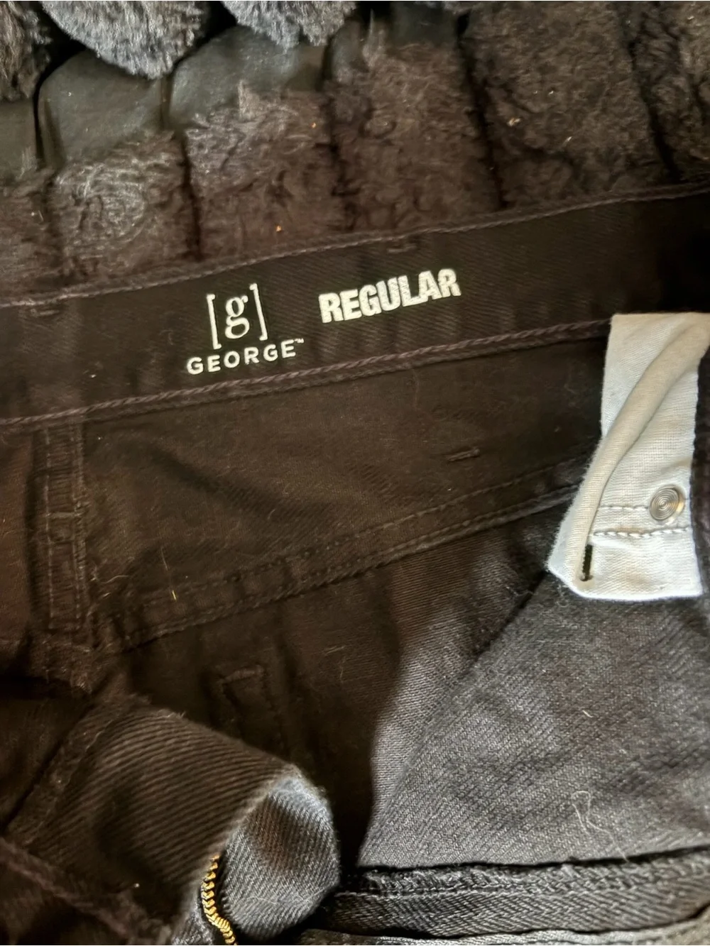 George Black Men's Straight Jeans